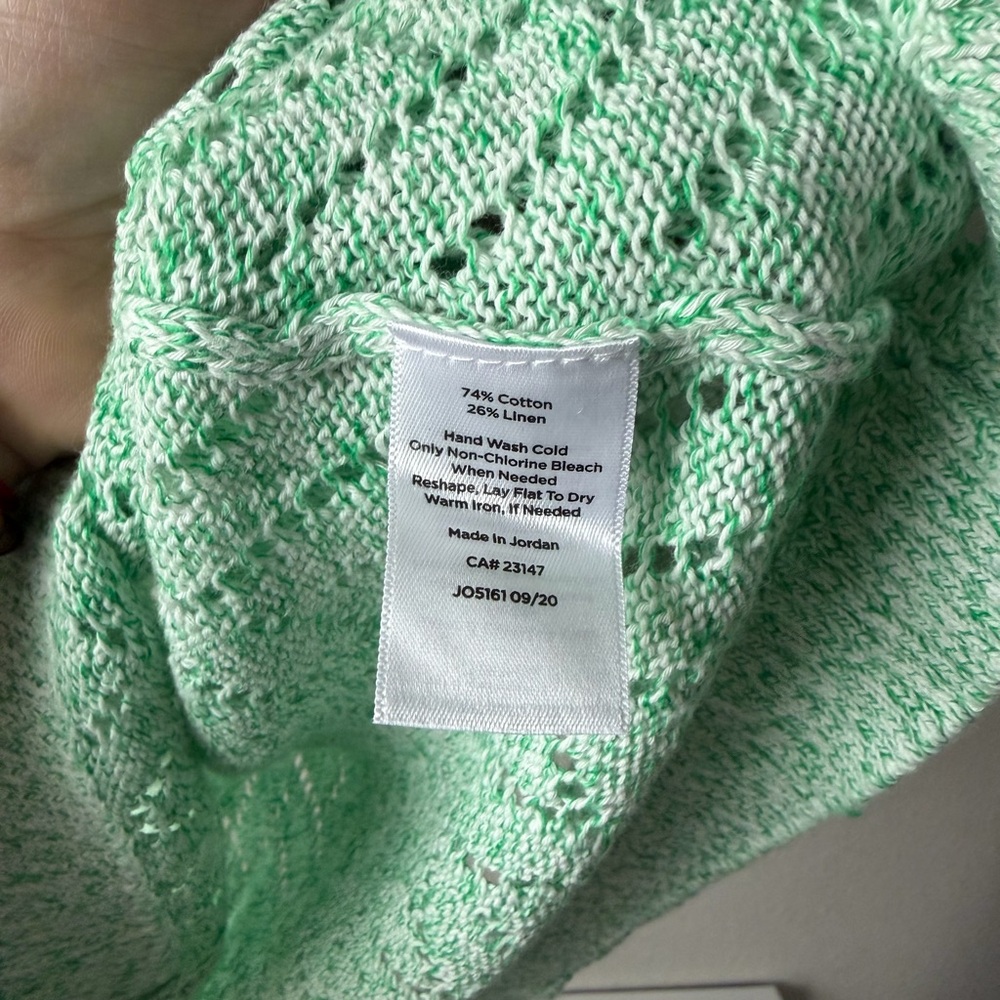 Talbots Mint Green Women's Sweater - Picture 5 of 8